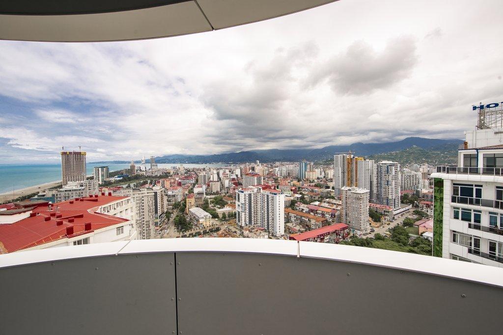 Alliance Palace Batumi Exterior photo View of the city from the 25th floor of the hotel